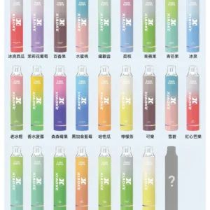 梟客XIAOKE|7500口可發光拋棄式電子煙 跑馬燈一次性